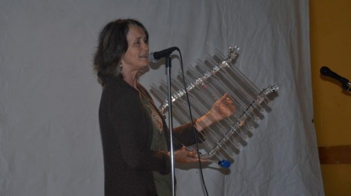 Patricia Daigneault et sa lyre de cristal ont su charmer les spectateurs de la soirée