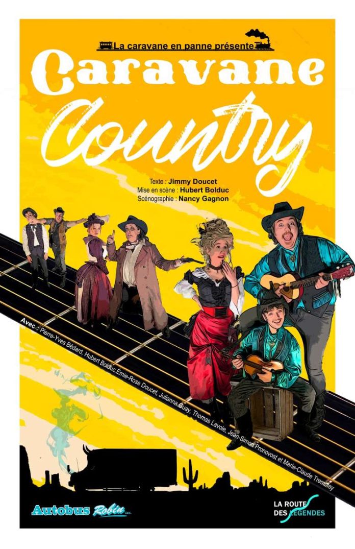 Affiche du spectacle de théâtre joué pour la St Jean à Ferland-et-Boilleau