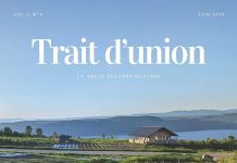 Une photo de la vue à partir de la ferme des Paysans du Fjord à Saint-Félix