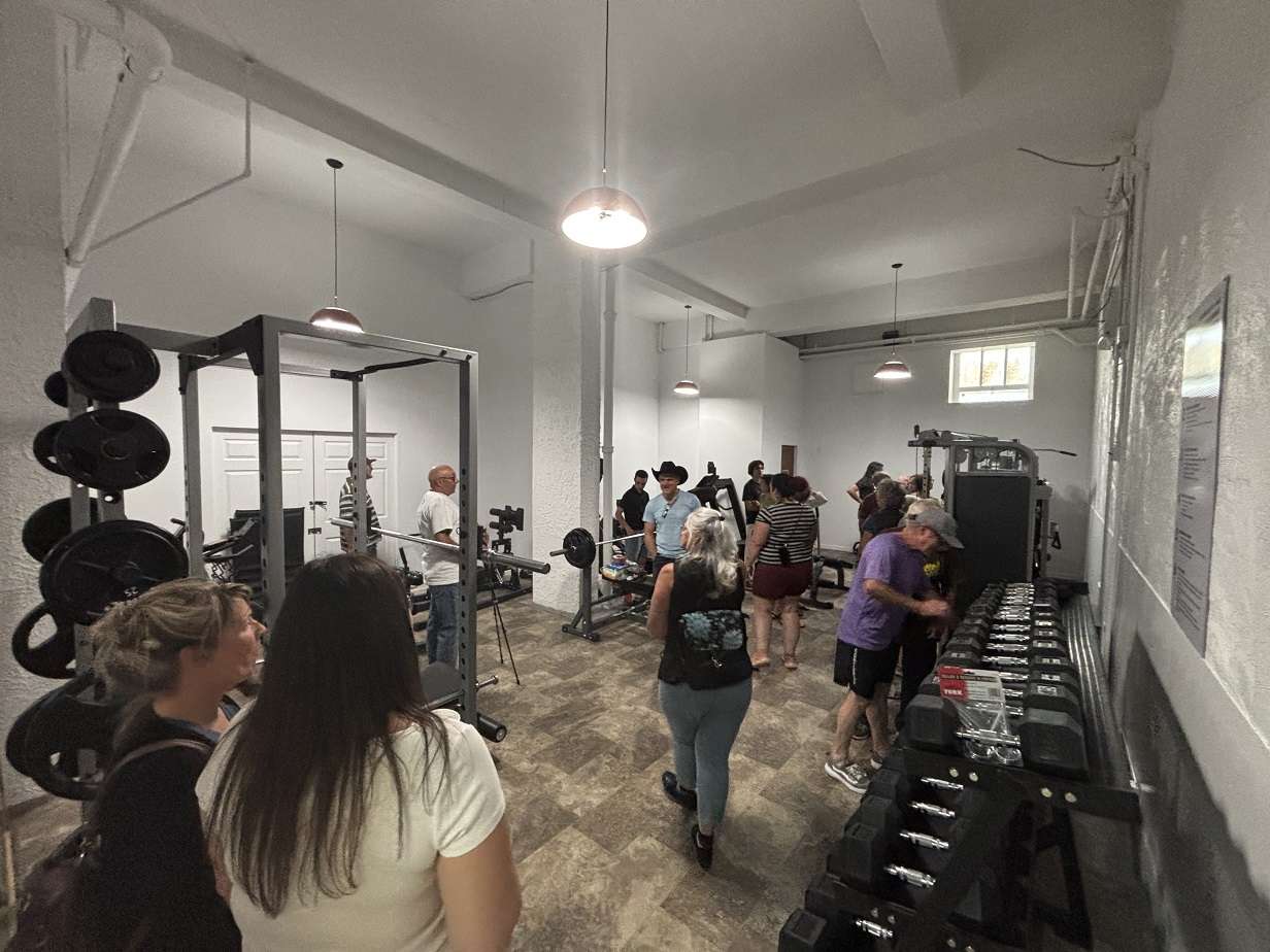 Nouvelle salle d'entraînement à Petit-Saguenay