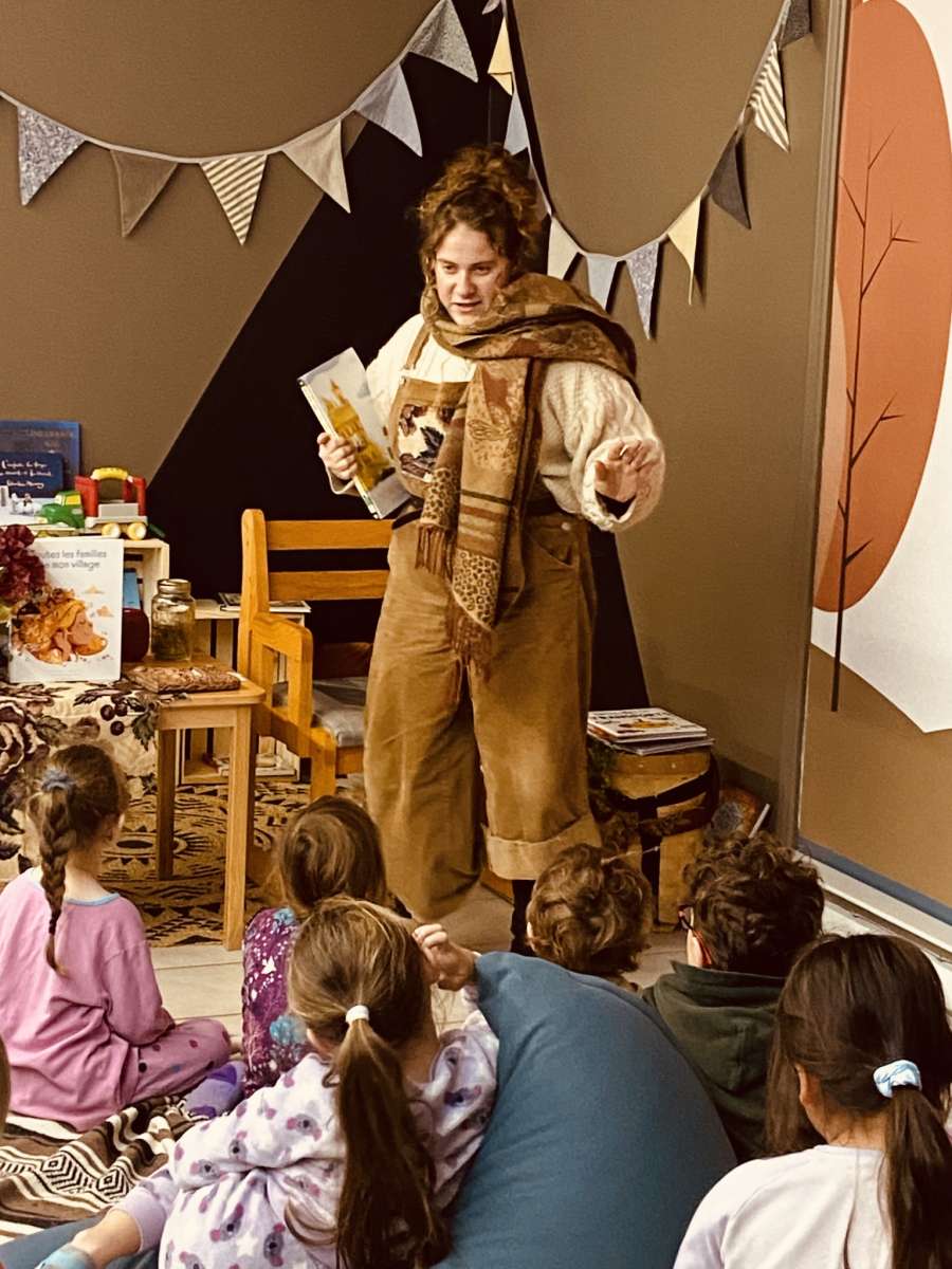 Activité contes pour les plus jeunes de Petit-Saguenay