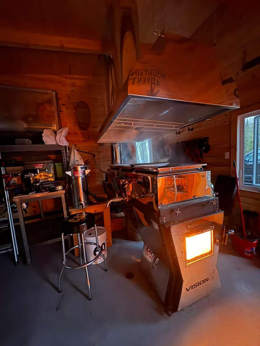 Un évaporateur moderne en fonction